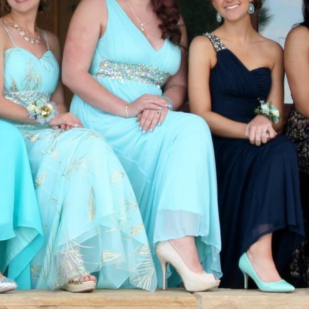 Light Blue Prom Dress